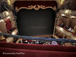 Apollo Theatre Grand Circle A16 view from seat photo