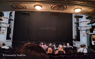 Ambassadors Theatre Stalls L11 view from seat photo