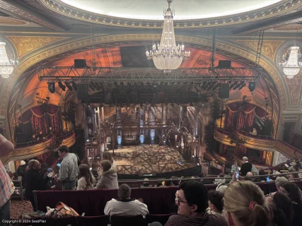 Richard Rodgers Theatre Rear Mezzanine L109 view from seat photo