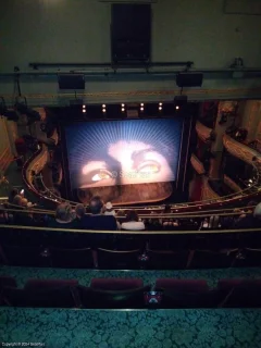 Aldwych Theatre Grand Circle K18 view from seat photo