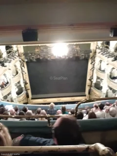 Wyndham's Theatre Grand Circle F16 view from seat photo