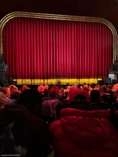 Studio 54 Theatre Orchestra H116 view from seat photo