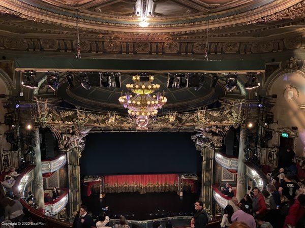His Majestys Theatre Grand Circle View From Seat London Seatplan