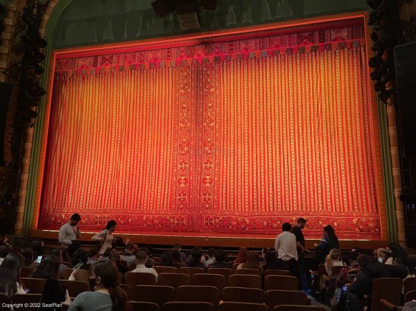 New Amsterdam Theatre Orchestra View From Seat | New York | SeatPlan
