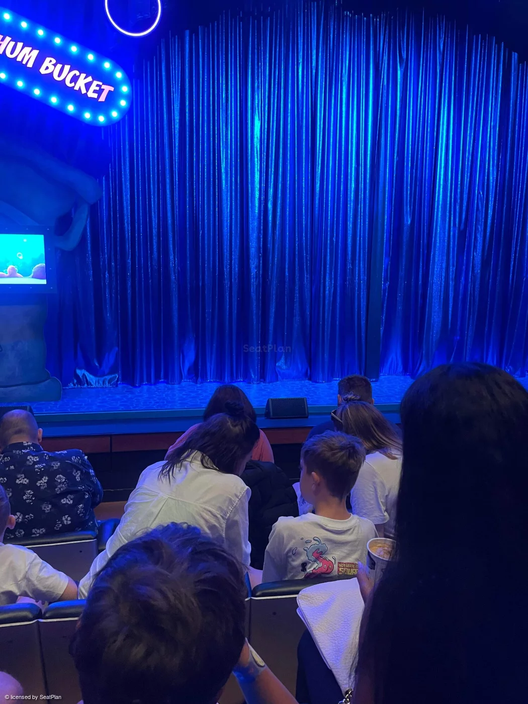 Queen Elizabeth Hall Front Stalls D25 view from seat photo