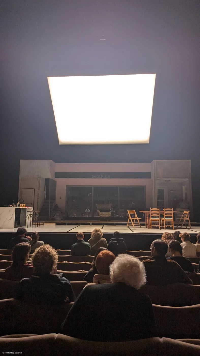 National Theatre - Lyttelton Stalls K17 view from seat photo