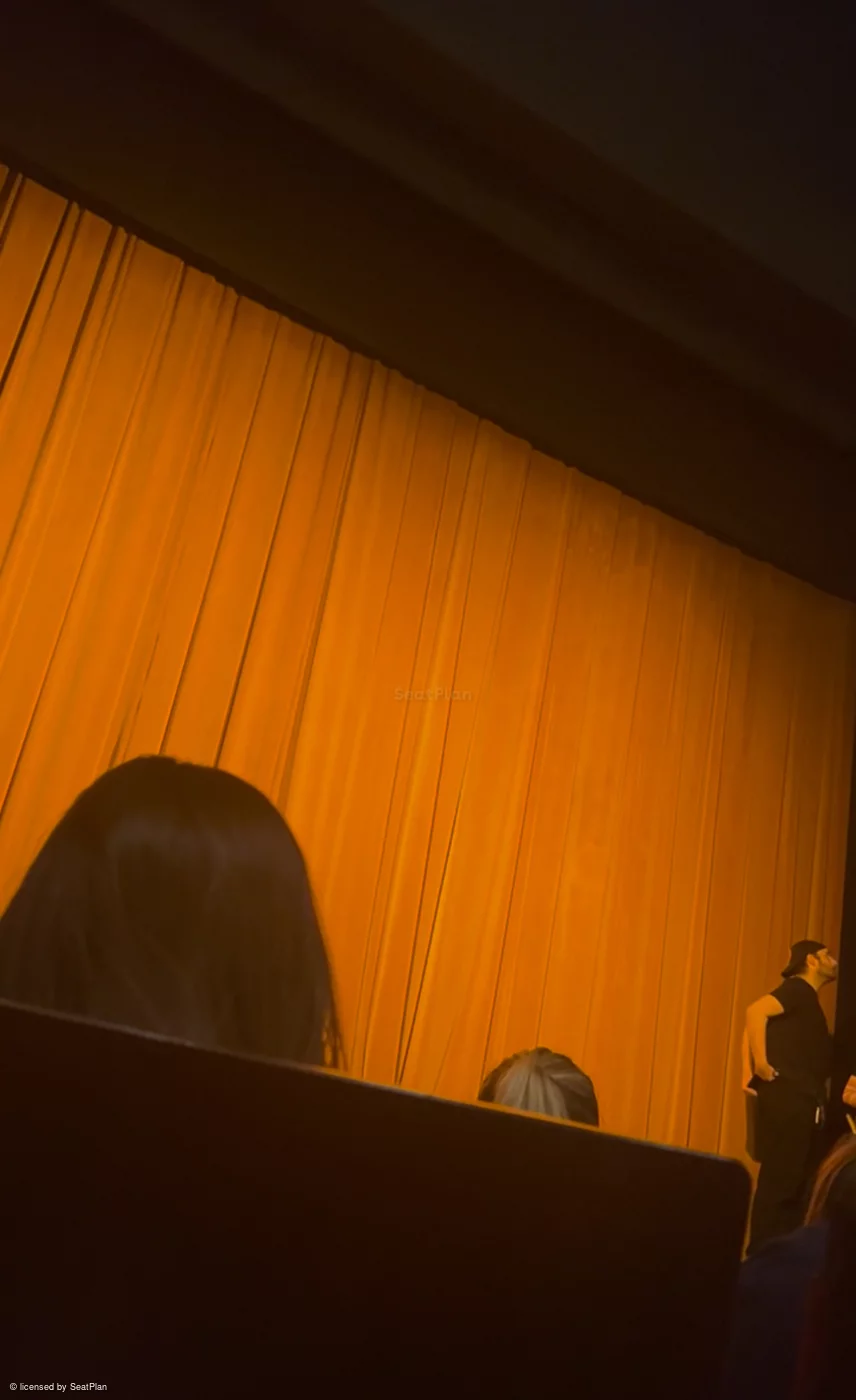 Duchess Theatre Stalls E14 view from seat photo