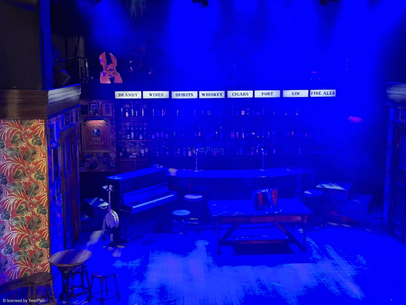 Arts Theatre Circle A10 view from seat photo