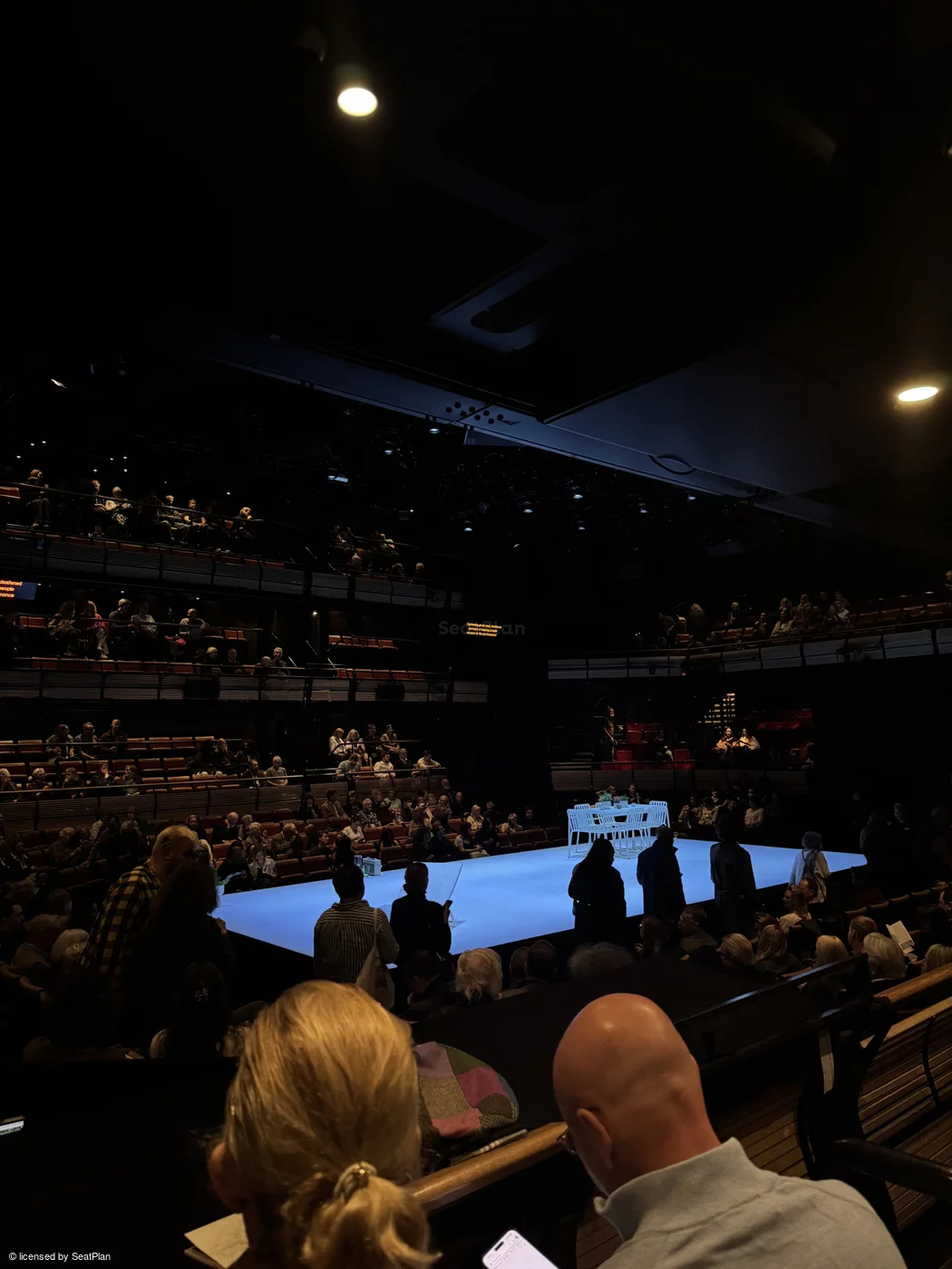 Bridge Theatre Stalls K20 view from seat photo