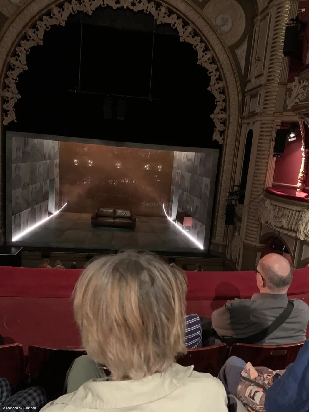 Lyric Hammersmith Circle C11 view from seat photo