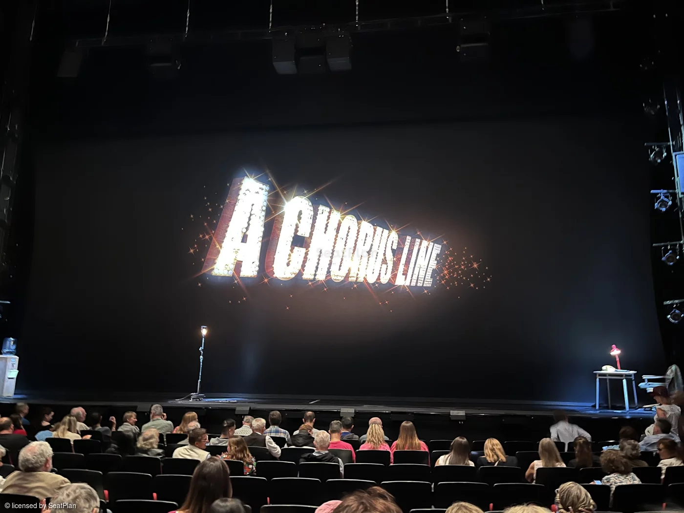 Sadler's Wells Stalls F13 view from seat photo