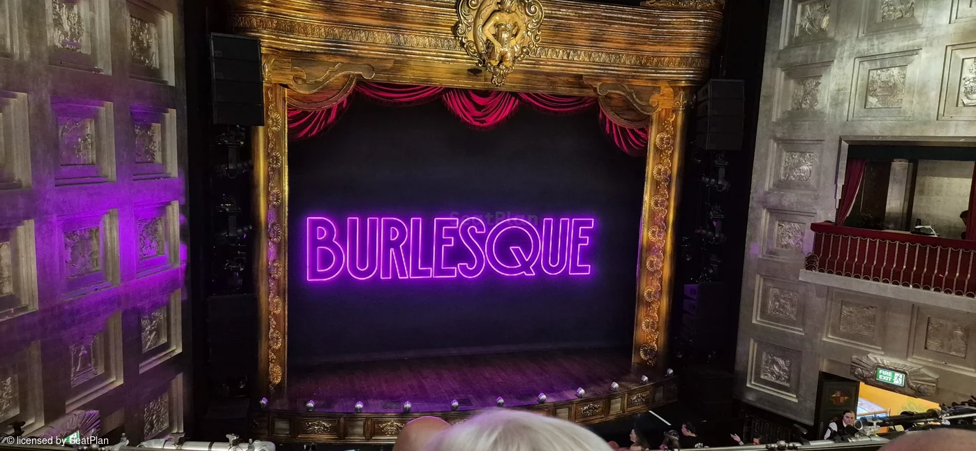 Savoy Theatre Dress Circle C23 view from seat photo