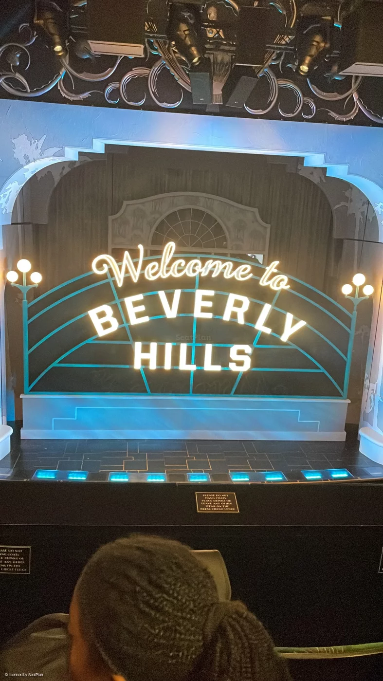 Trafalgar Theatre Dress Circle C16 view from seat photo