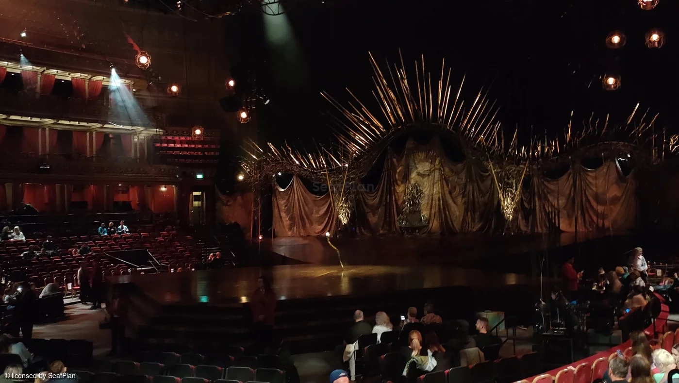 Royal Albert Hall Stalls L 10100 view from seat photo