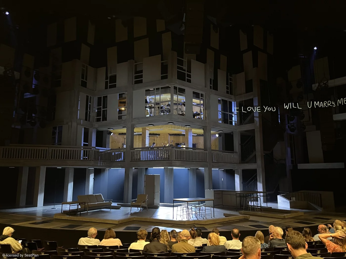 Gillian Lynne Theatre Stalls K45 view from seat photo