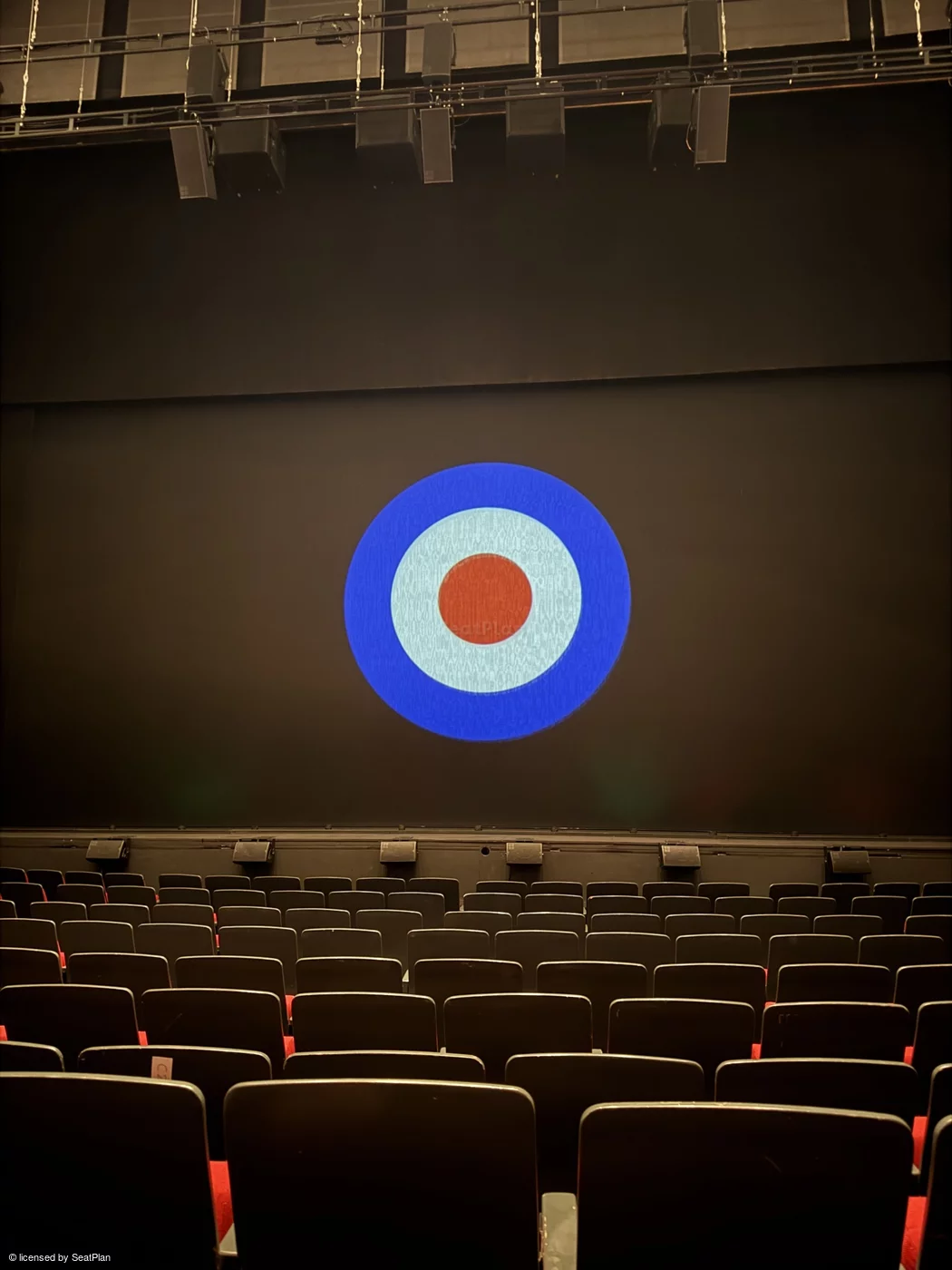 Sadler's Wells Stalls F15 view from seat photo