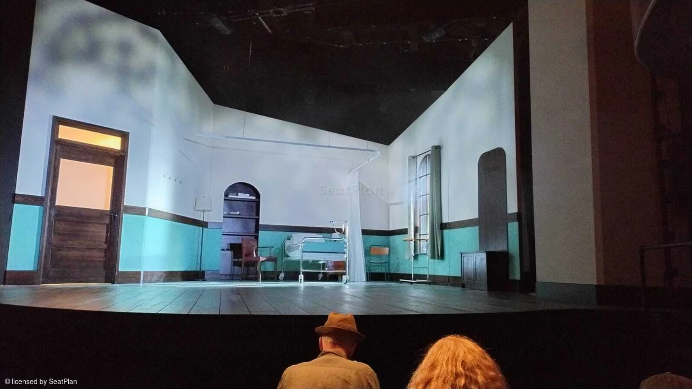 Charing Cross Theatre Stalls E3 view from seat photo