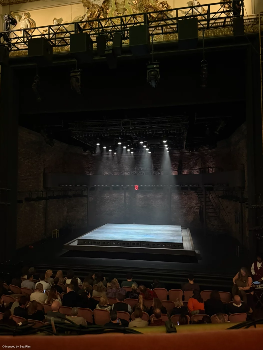 Noel Coward Theatre Royal Circle A12 view from seat photo