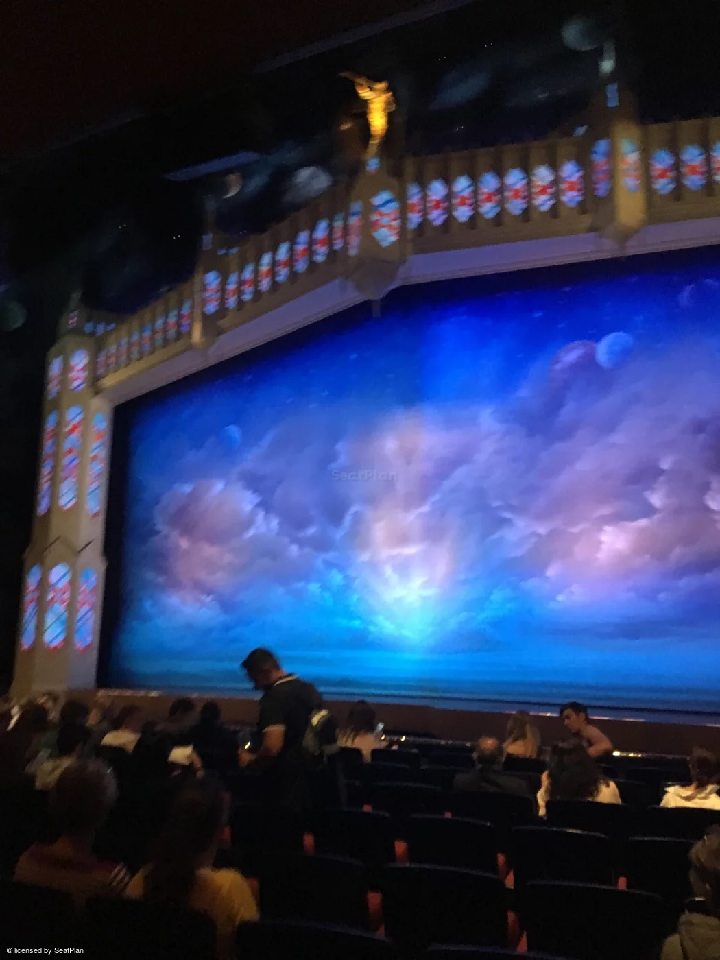 Prince of Wales Theatre Stalls G29 view from seat photo