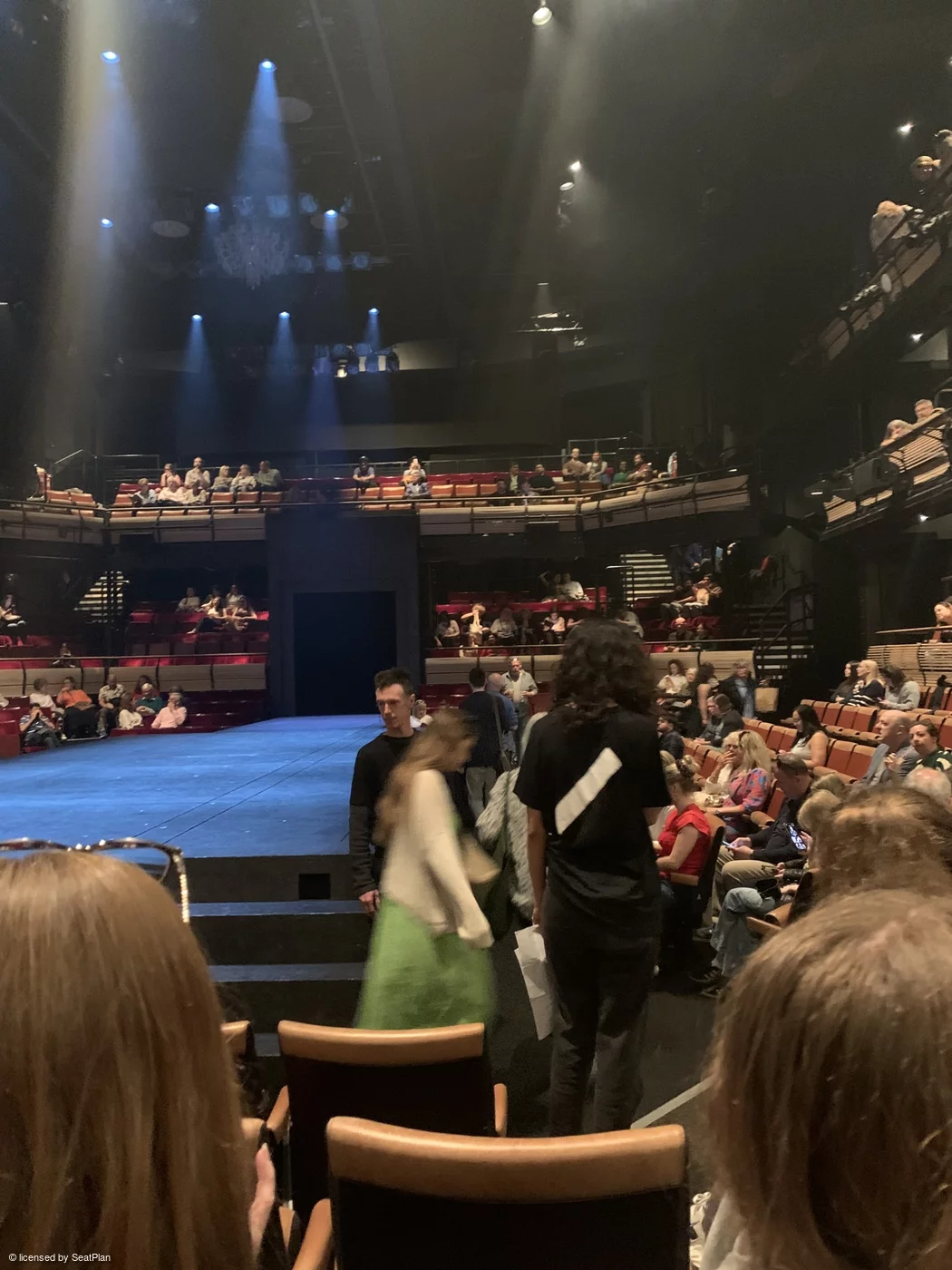 Bridge Theatre Stalls F27 view from seat photo