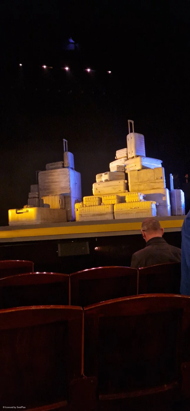 Criterion Theatre Stalls E16 view from seat photo