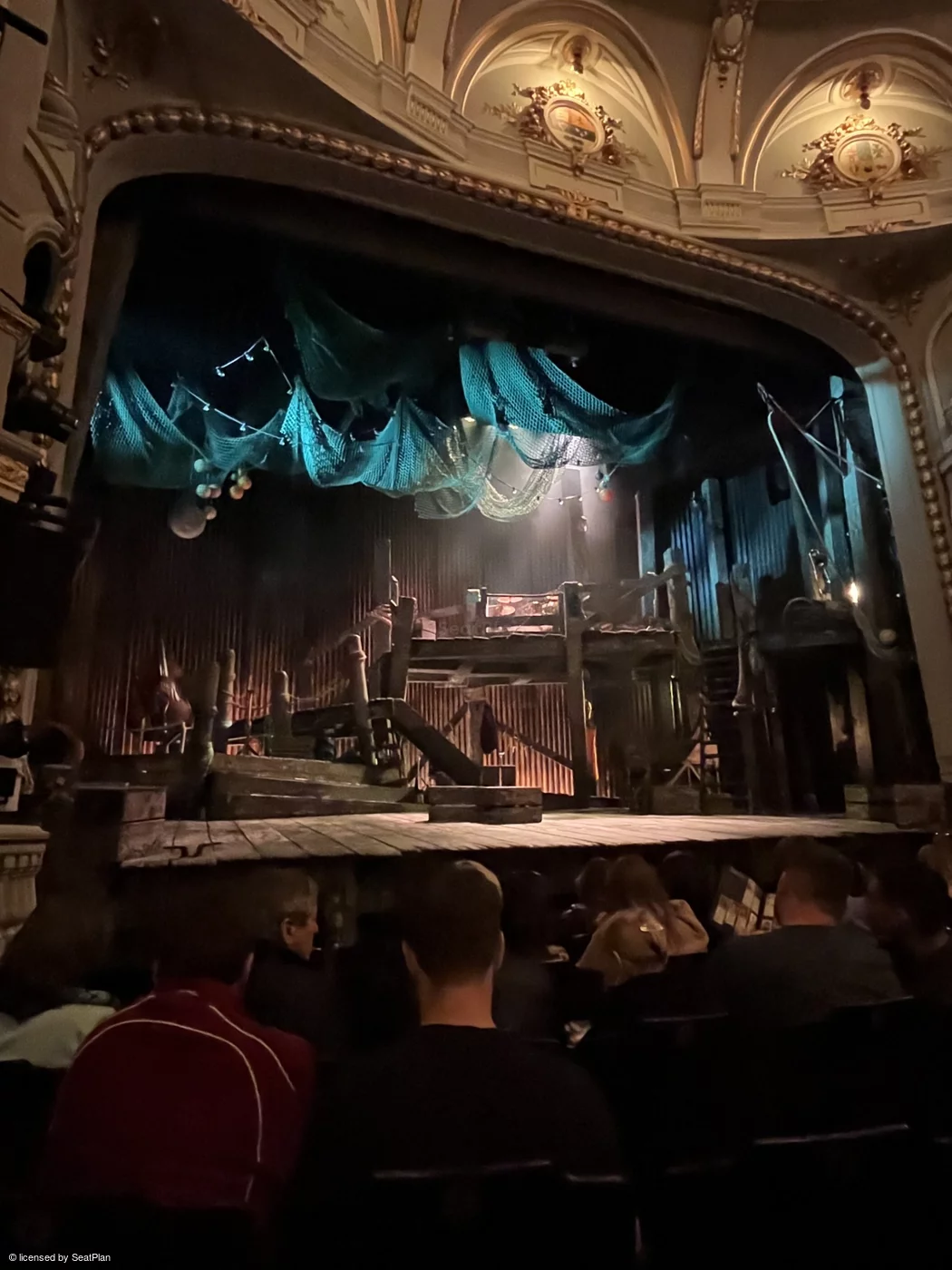 Ambassadors Theatre Stalls F15 view from seat photo