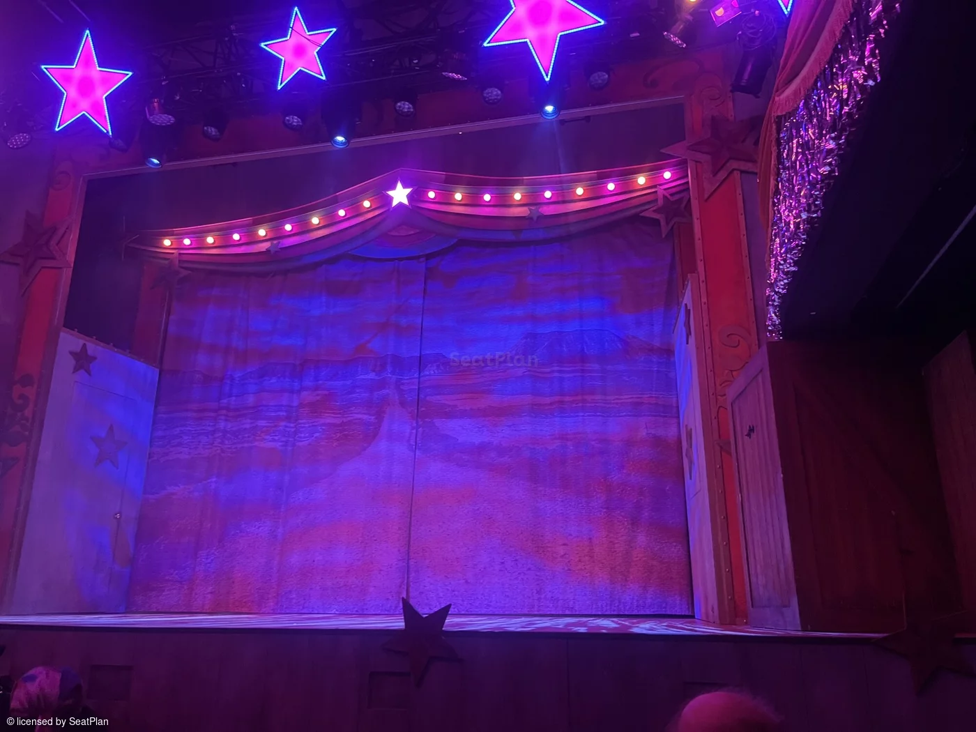 Charing Cross Theatre Stalls F2 view from seat photo