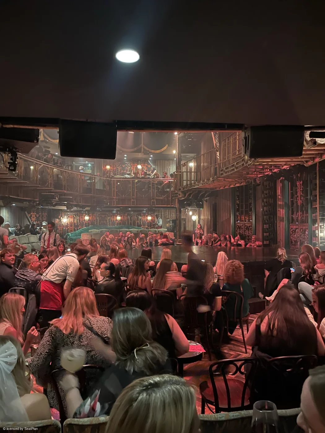 Hippodrome Casino Main Floor Raised Table 31 view from seat photo