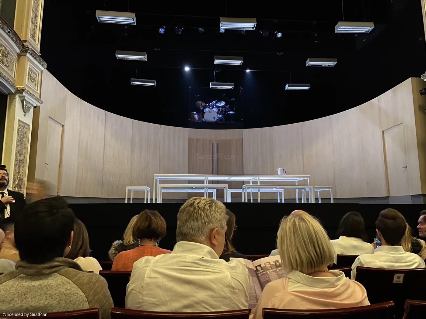 Duke of York's Theatre Stalls E9 view from seat photo