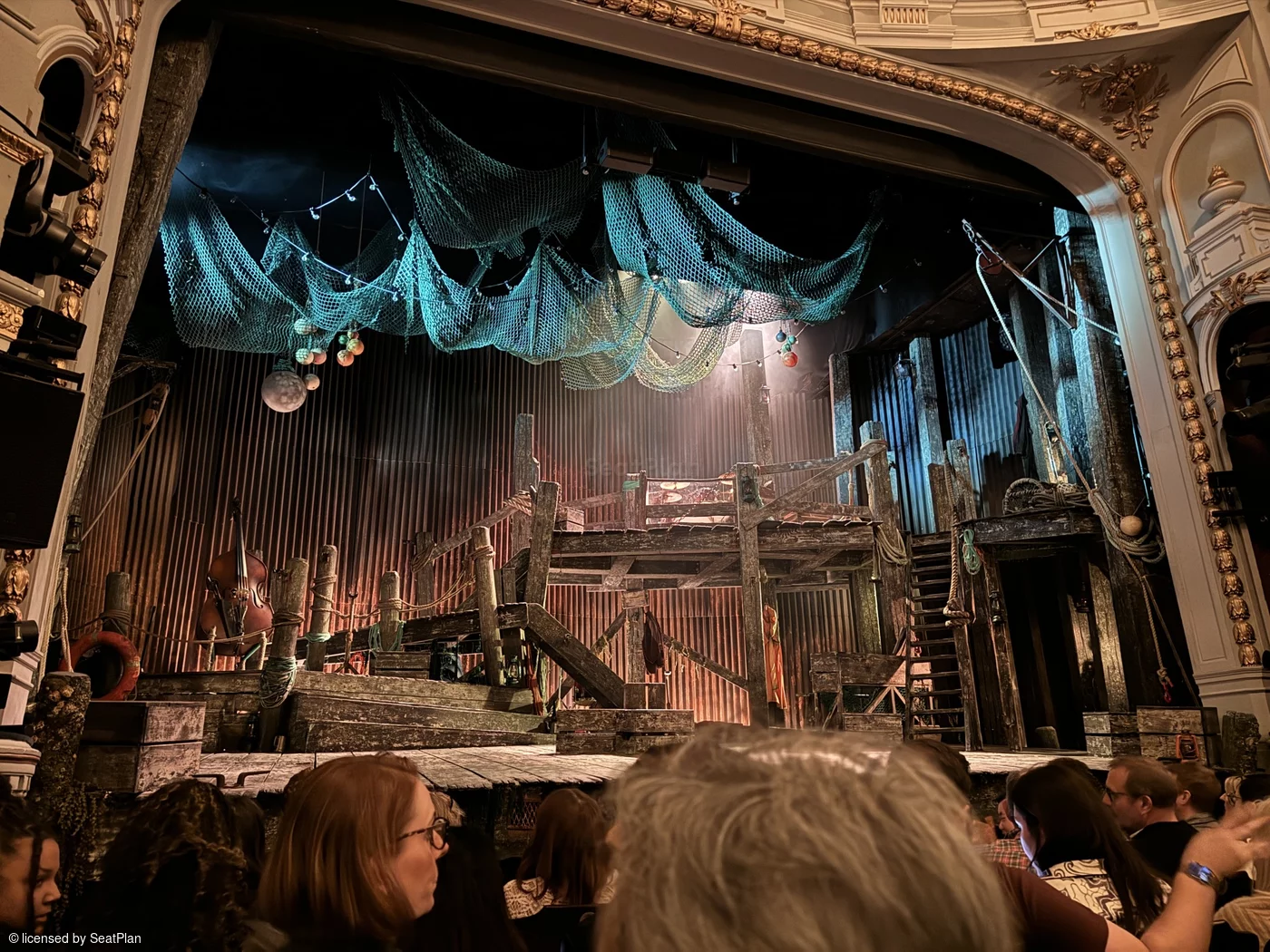 Ambassadors Theatre Stalls F13 view from seat photo