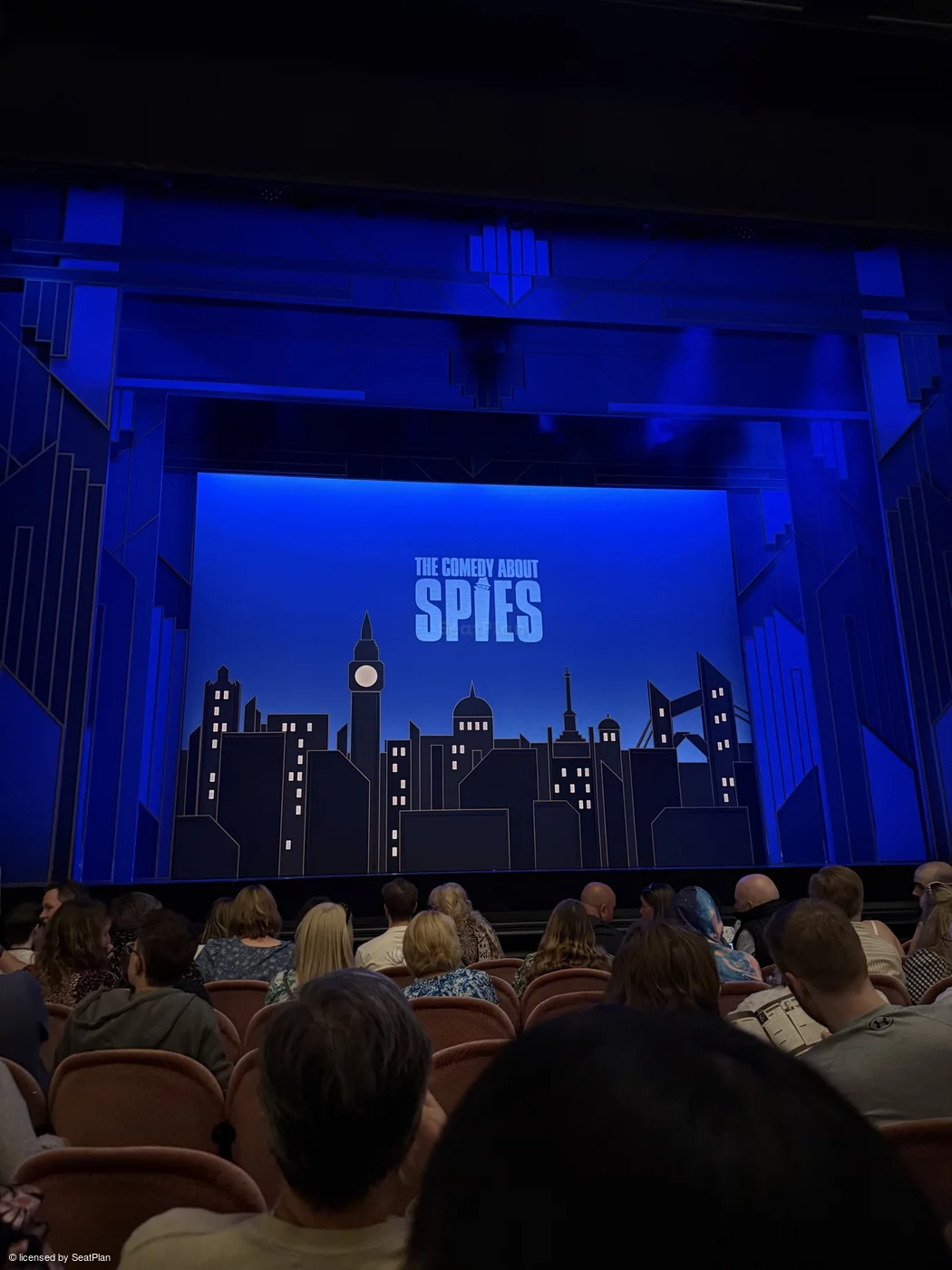 Noel Coward Theatre Stalls H18 view from seat photo