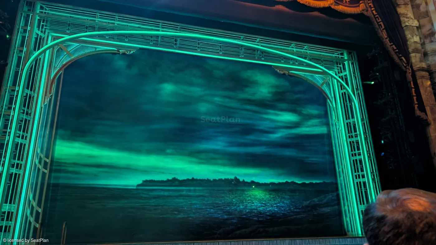 London Coliseum Stalls C26 view from seat photo