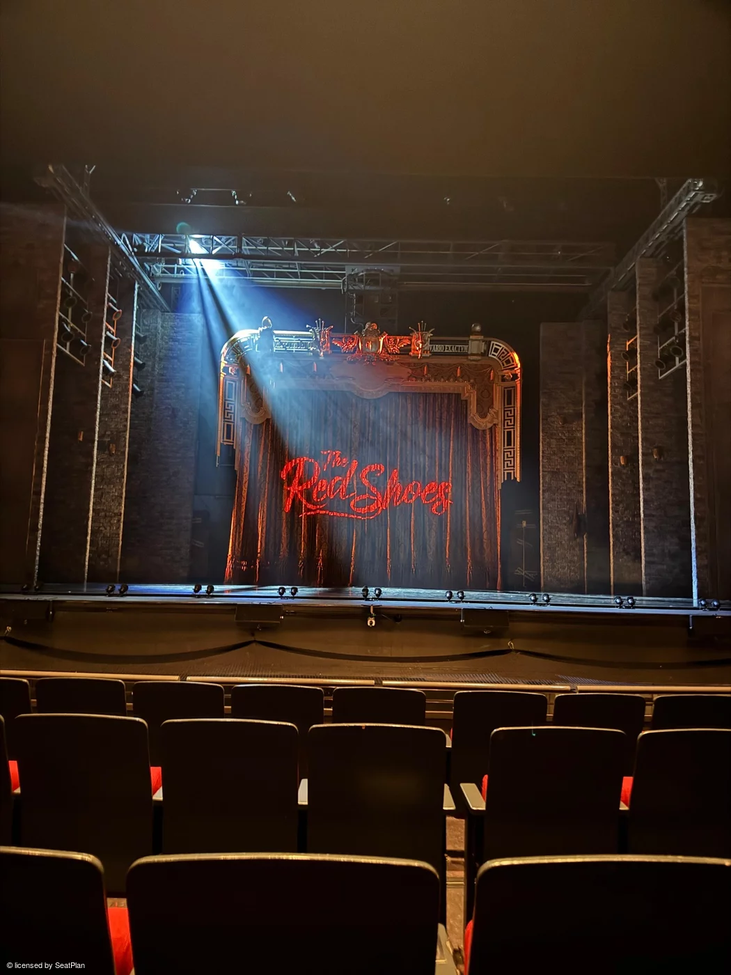 Sadler's Wells Stalls C17 view from seat photo