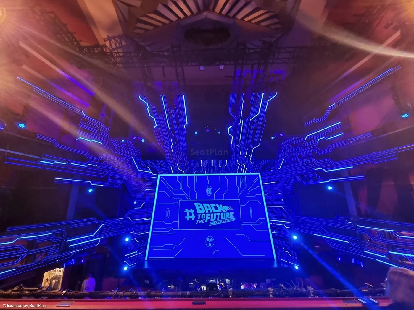 Adelphi Theatre Dress Circle C19 view from seat photo