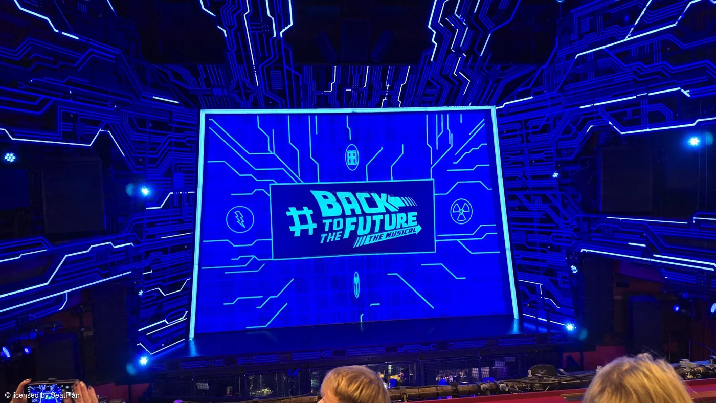 Adelphi Theatre Dress Circle C21 view from seat photo