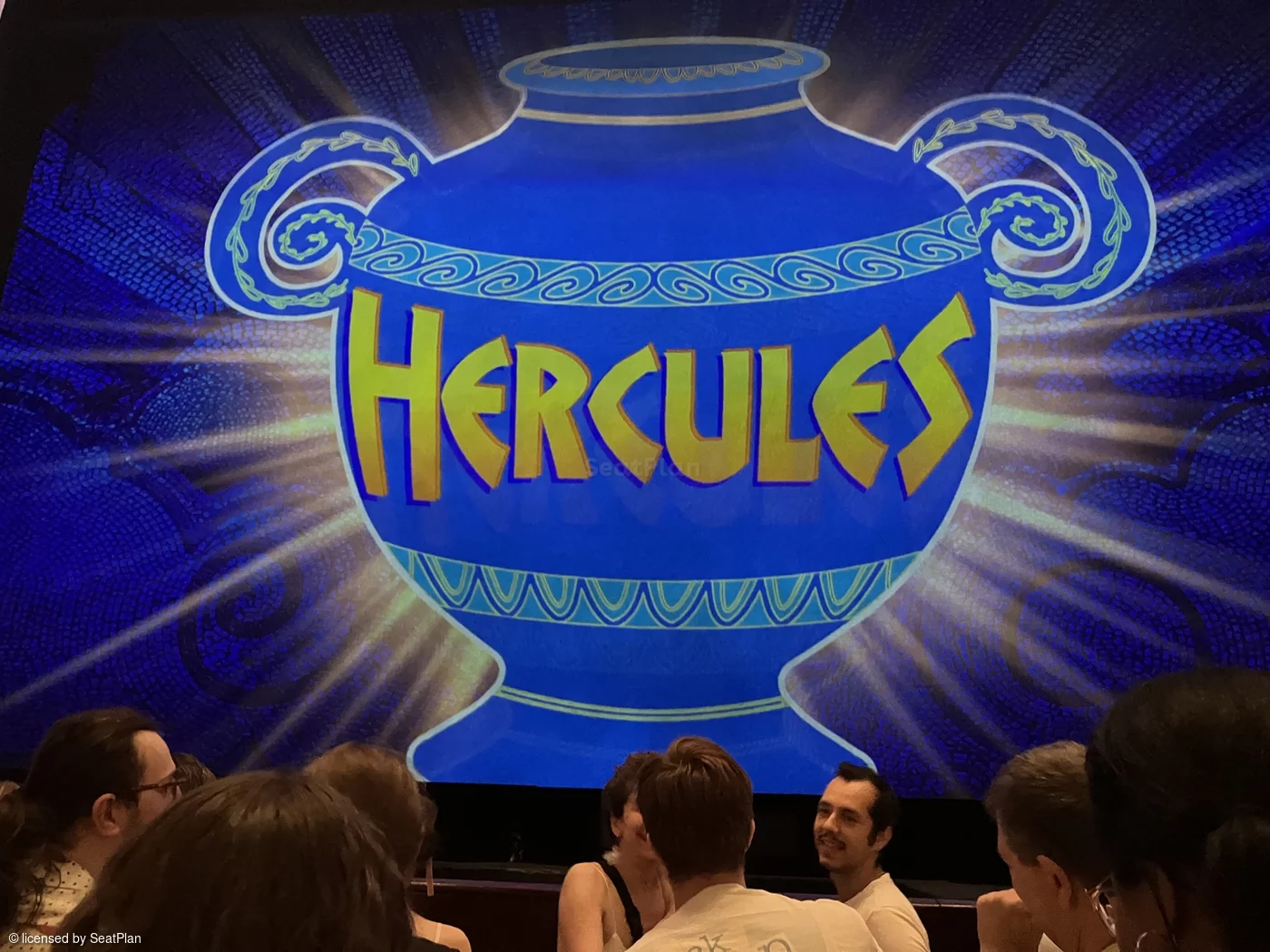 Theatre Royal Drury Lane Stalls D24 view from seat photo