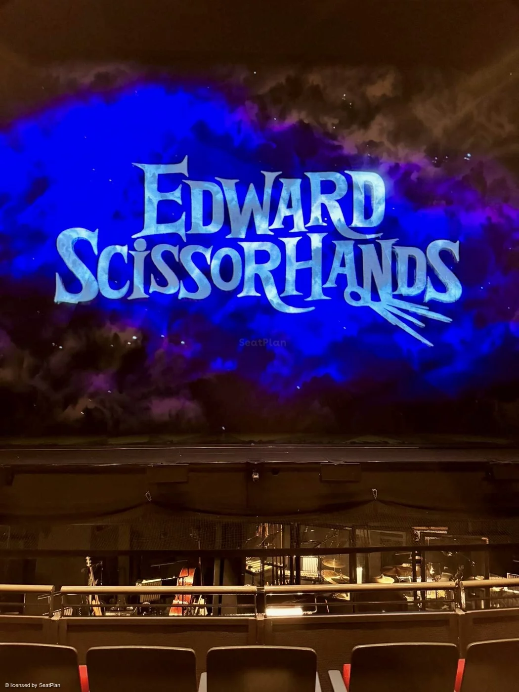 Sadler's Wells Stalls B17 view from seat photo