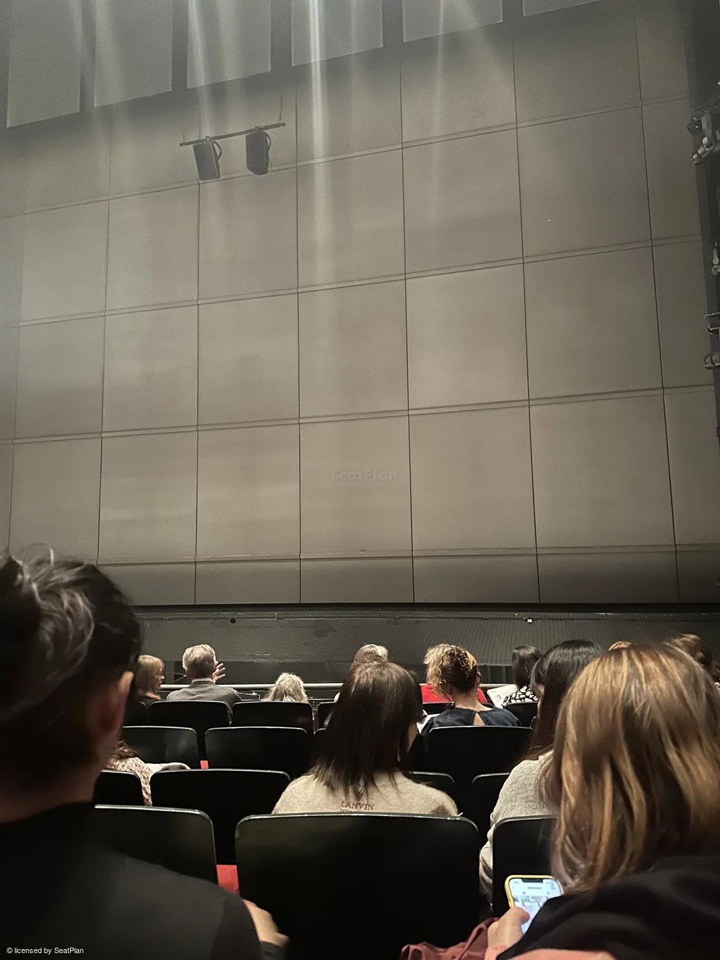 Sadler's Wells Stalls F8 view from seat photo