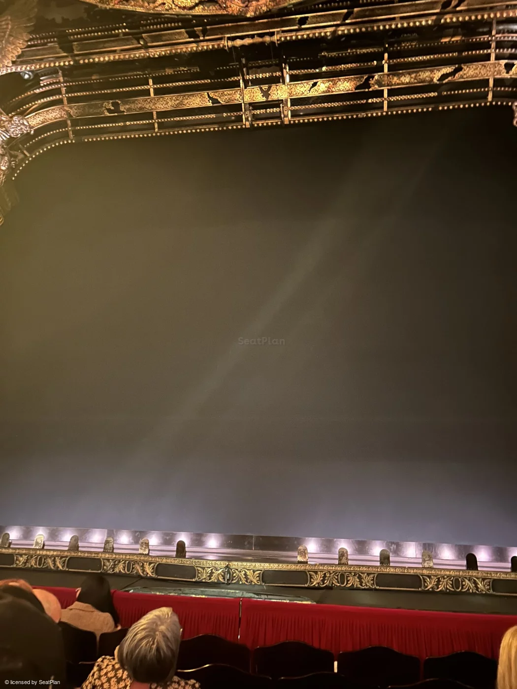 His Majesty's Theatre Stalls F18 view from seat photo