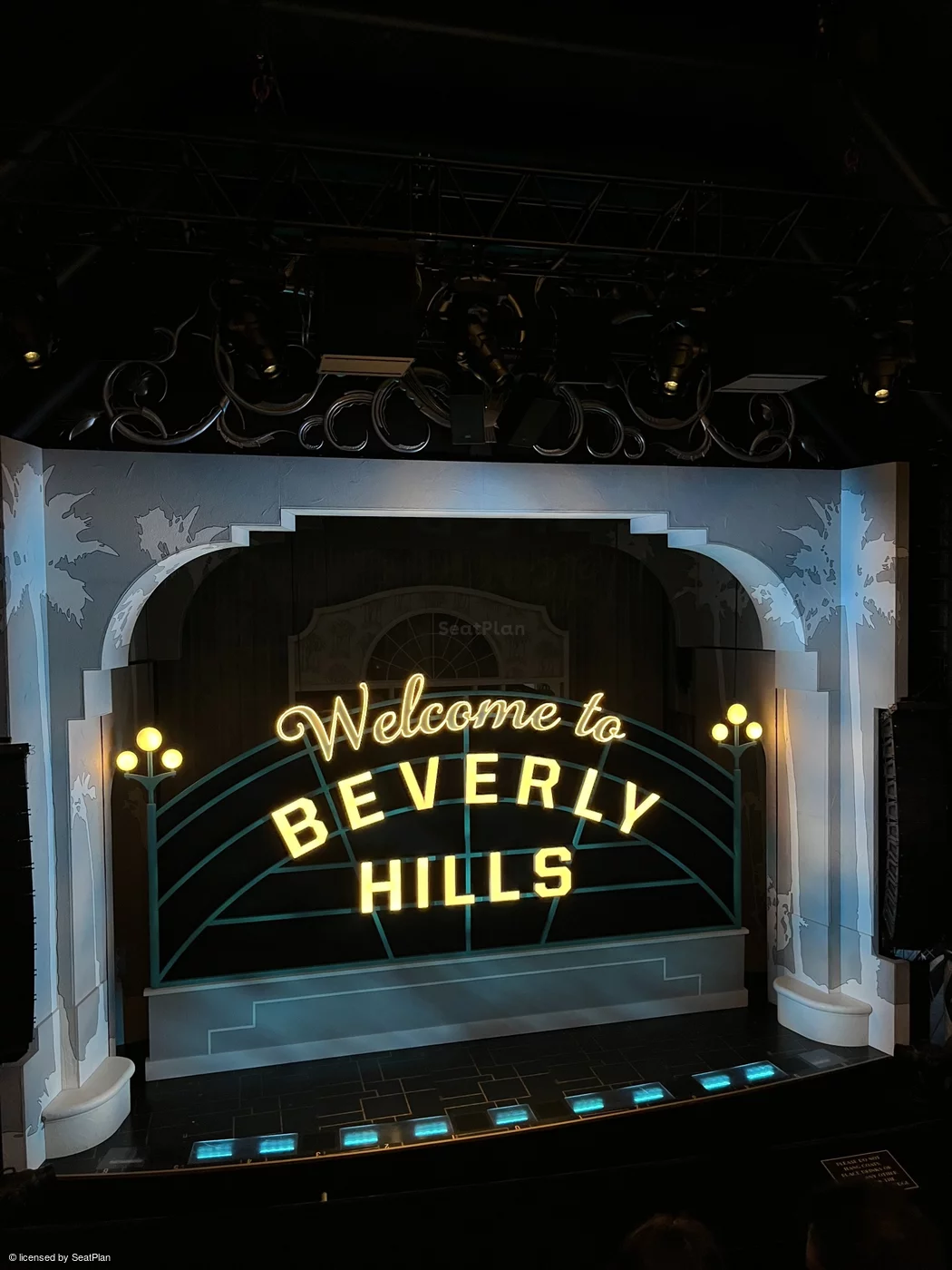 Trafalgar Theatre Dress Circle C18 view from seat photo