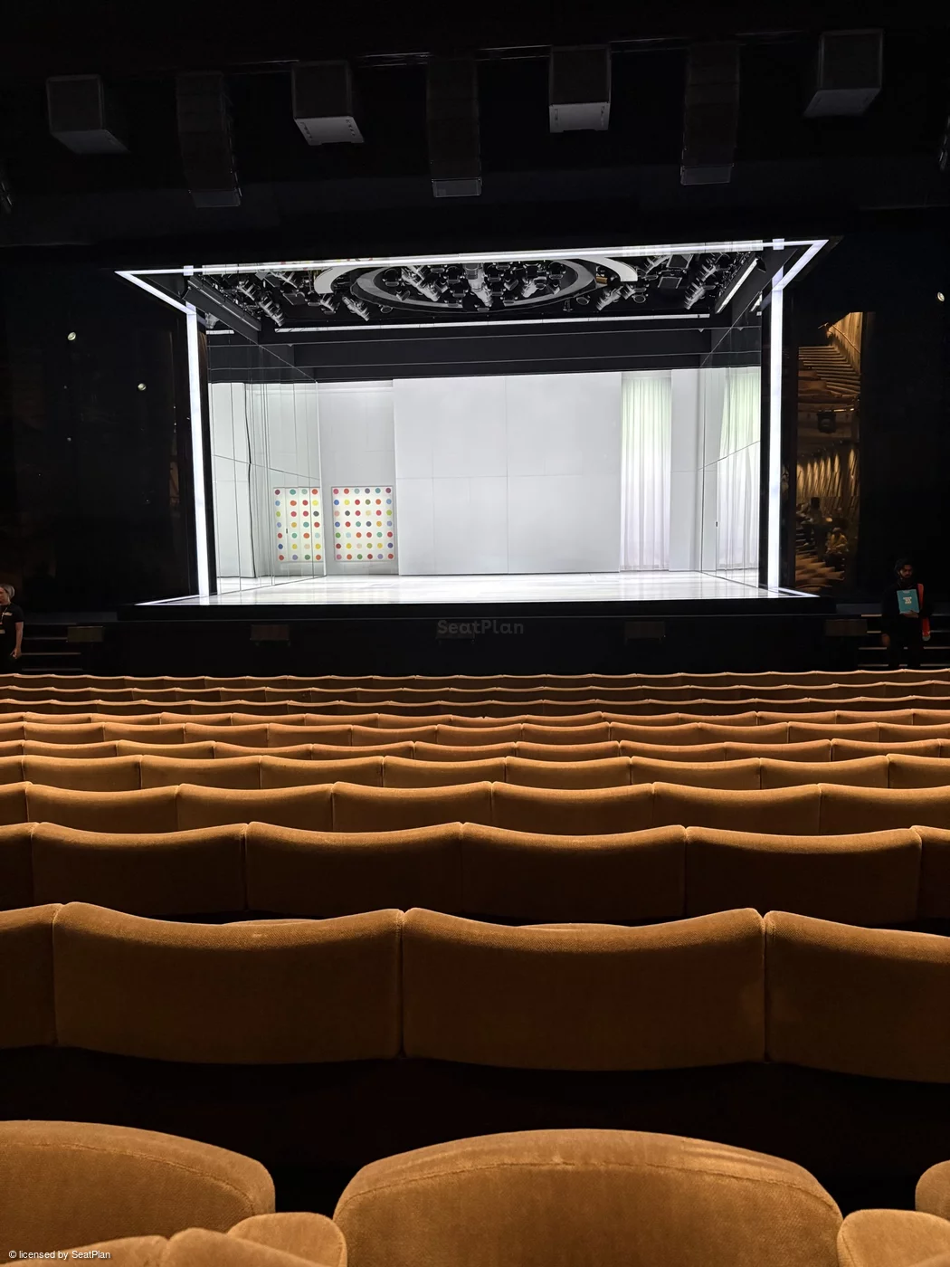 National Theatre - Lyttelton Stalls O16 view from seat photo