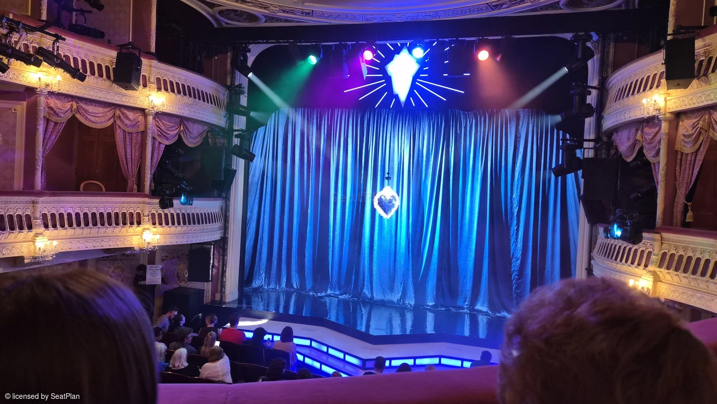Criterion Theatre Dress Circle B11 view from seat photo
