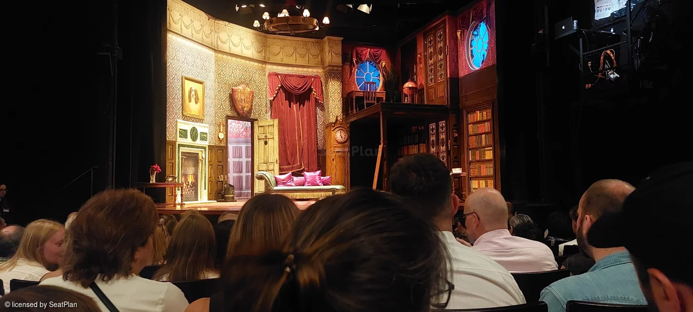 Duchess Theatre Stalls J13 view from seat photo