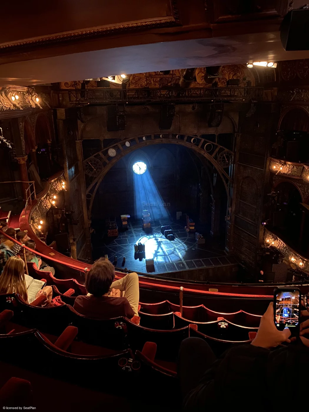 A seatview image from the Grand Circle for Harry Potter and the Cursed Child
