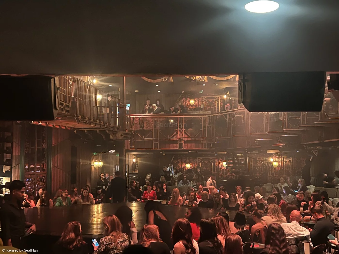 Hippodrome Casino Main Floor B41 view from seat photo