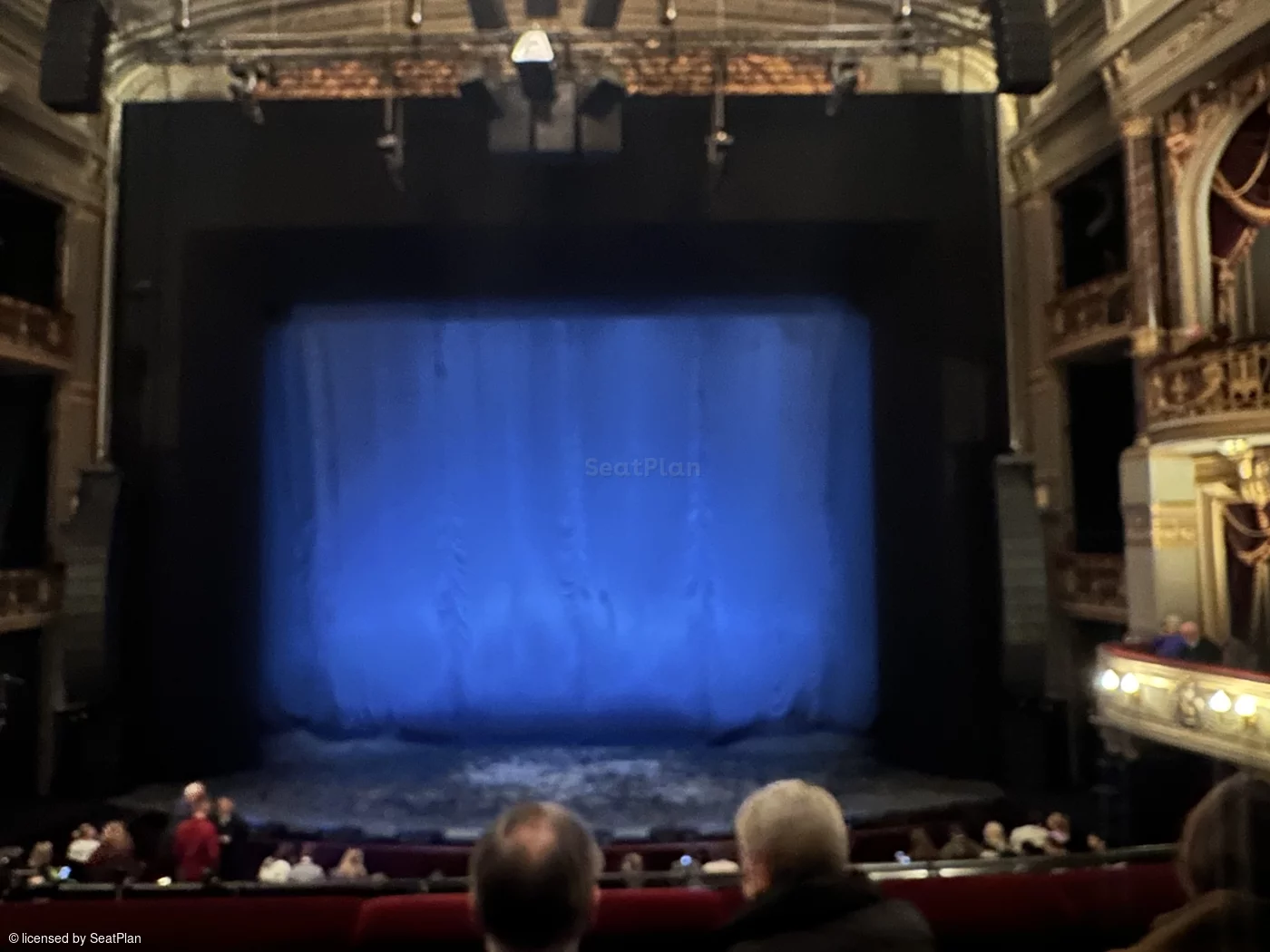 Theatre Royal Drury Lane Royal Circle C23 view from seat photo