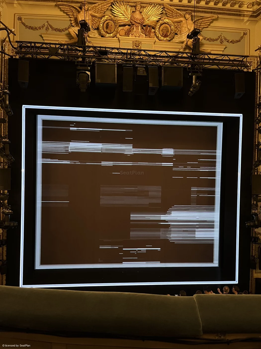 Wyndham's Theatre Royal Circle B18 view from seat photo