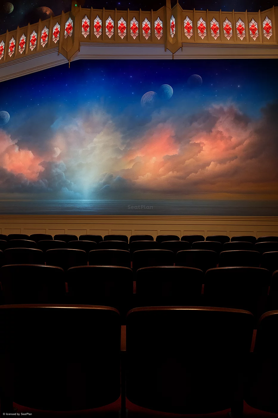 Prince of Wales Theatre Stalls G16 view from seat photo