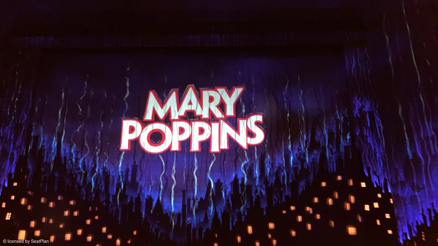 Prince Edward Theatre Stalls K15 view from seat photo