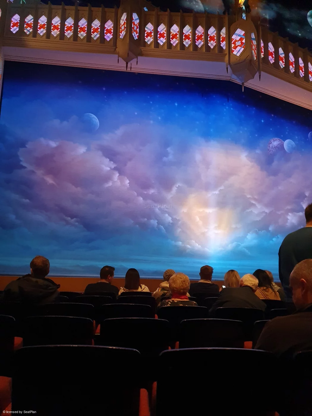 Prince of Wales Theatre Stalls G33 view from seat photo